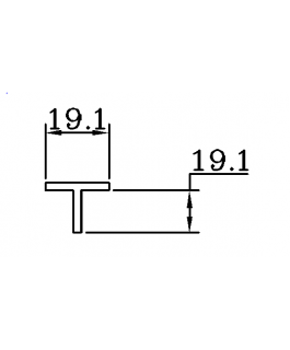 素面T-19.1x19.1m/m