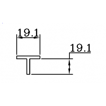 素面T-19.1x19.1m/m