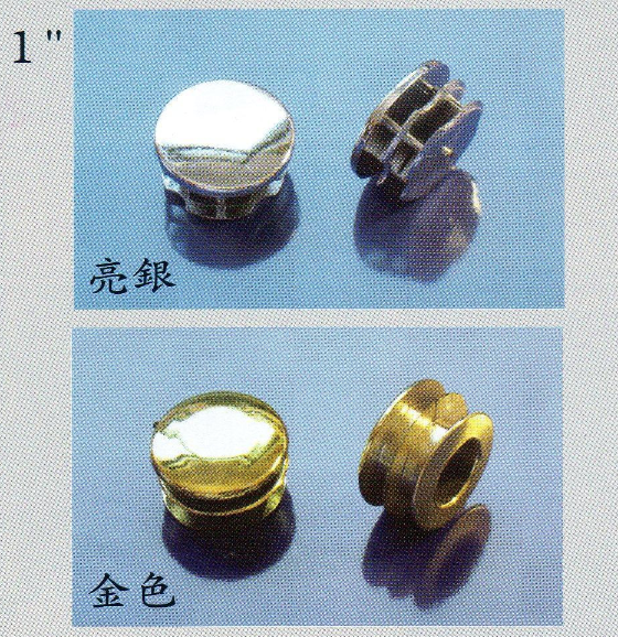 端塞-平頭1英吋