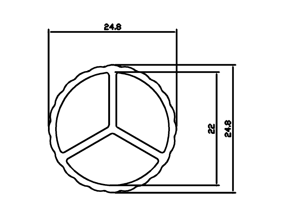 O型管(賓士管)-6001