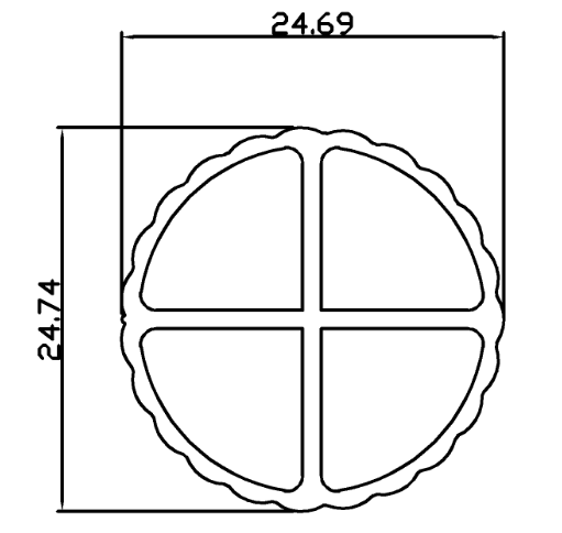 O型管(十字管)-3005