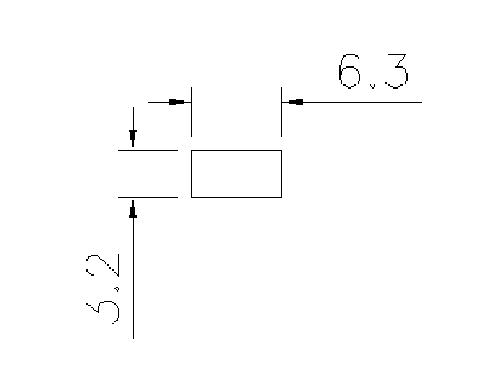裝潢實心鋁條-6.3x3.2m/m